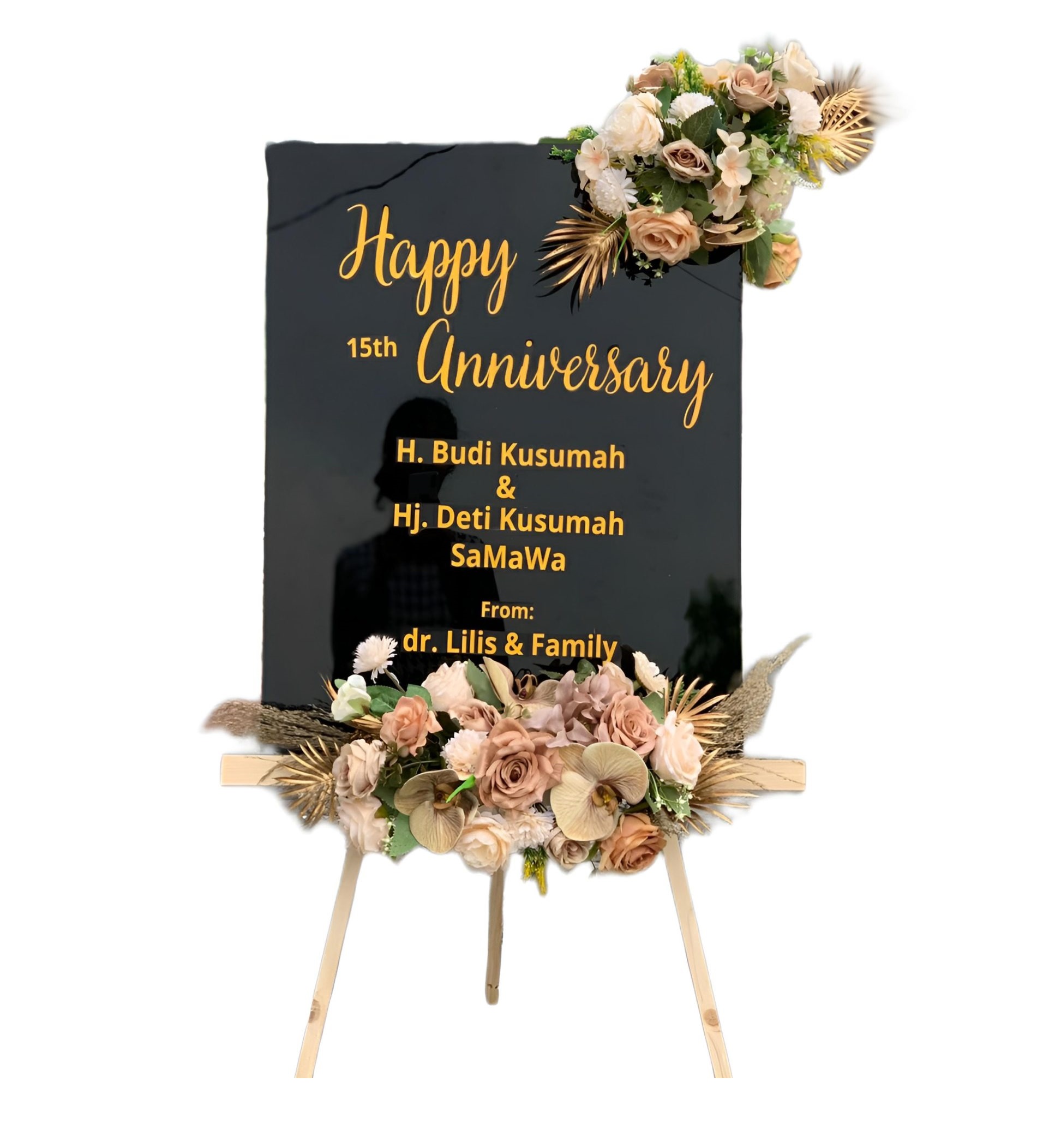 Papan Bunga Akrilik Widodaren